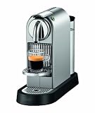 DeLonghi EN 165 Nespressosystem CitizDot limited edition 19 bar Flow Stop, silber