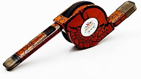 ORIENT HORIZON Mirco USB 2.0 Cable 2 in 1 Crack Colored Drawing Pattern Retractable Charger Data USB Cable for Samsung Android iPhone 5 6 6S iPad mini Air(Brown)