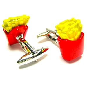French Fry Cufflinks