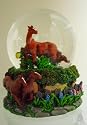 Horse Pony Musical Snow Globe Water Ball