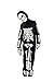 MONIKA FASHION WORLD Skeleton Costume for Boys Kids Light up chest Halloween Size Medium Large (5-7) L (7-9) (L (6-9))