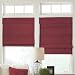 Made-to-Measure Linden Street Thermal Roman Shade - Chocolate, Coal Black, Cool White, Desert Khaki