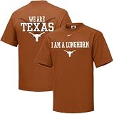 Nike Texas Longhorns Burnt Orange I Am We Are T-shirt