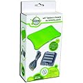 Wii Fit - GameOn Zubeh�r Set f�r Balance Board, 3-teilig mit Silikonh�lle, Akku und USB-Kabel in gr�n