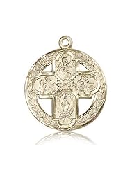 14kt Gold 4-Way Medal