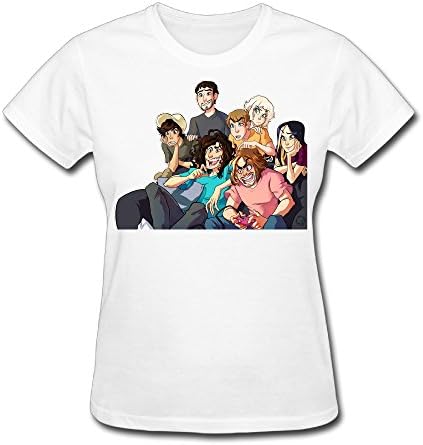 Guiwan Women's Game Grumps Logo Art T-shirt
