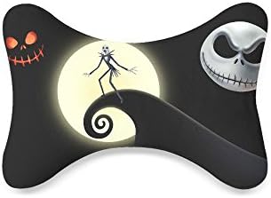 Nightmare Before Christmas Custom Car-Seat Neck Pillow Travel Pillow Neck Rest Cushion (Only One)