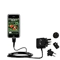 International Wall / AC Charger for the Apple iPhone - Gomadic Brand w/ TipExchange Technology