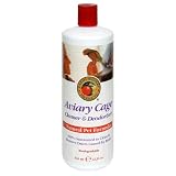Earth Friendly Products Natural Pet Aviary Cage Cleaner and Deoderizer, 32 Ounces (Pack of 4)