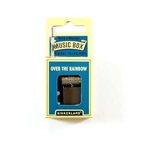  OVER THE RAINBOW MUSIC BOX by Kikkerland