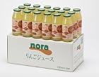 nora 青森りんごジュース ふじブレンド TF-30 180ml×18本