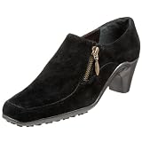 Aerosoles Women's At Last Slip On Loafer,Black Suede,10 M US