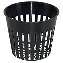 Hydrofarm Round Net Pots Heavy Duty, 3 Inch - 1 Dozen