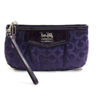 coach wristlets purplish