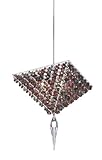 Schonbek VM1009 Silver Geometrix-Vertex Crystal Four Light Down Lighting Pendant from the Geometrix-