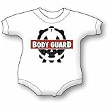 Body Guard - Humorous Funny Baby Onesie by ArtApart