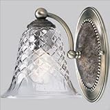 Progress Lighting Versailles Colonial Silver One-Light Bath Fixture