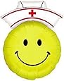 Betallic 85197 Smiley Nurse Shape Foil Flat Balloon, 28"