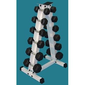 Dumbell Rack w Dumbells by