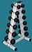Dumbell Rack w/ Dumbells
