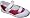 So 09 Naturino Kinder Schuhe Ballerina Weiss/Rot oder Weiss/Blau Klett NEU!