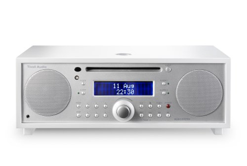 Tivoli Music System frontale silver - cabinet laccato bianco