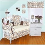 Babykins Moden Fancy Block Baby Bedding Set 9 PC