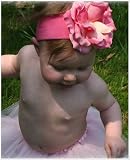 Z: Candy Pink Rose Headband