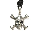 End of Days Skull Pewter Pendant, Screaming Skull Collection