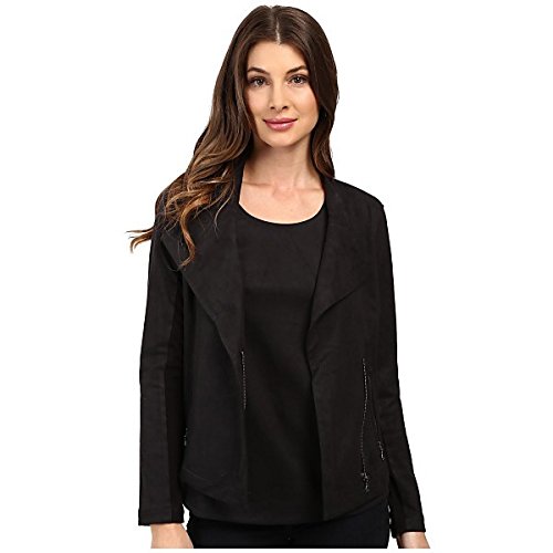 ニックプラスゾーイ アウター コート Vegan Suede Jacket Black Onyx [並行輸入品]