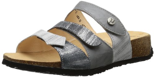 Think Womens Mizzi Clogs And Mules Gray Grau (grau/kombi 21) Size: 5