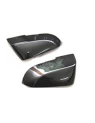 Stick on Real Carbon Fiber Rear View Side Door Mirror Cover Protector for BMW 1 Series F20
