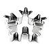 Eoonfirst Snowflake Stainless Steel Cookie Cutter