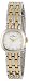 Lucien Piccard Women's 12012-SG-02MOP Teide White Mother-Of-Pearl Dial Crystal Accented Two Tone Stainless Steel Watch
