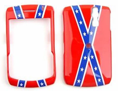 Blackberry Curve 8300/8310/8320/8330   Rebel / Confederate Flag  Hard Case/Cover/Faceplate/Snap On/Housing/Protector