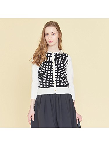 (トゥー ビー シック) TO BE CHIC チェックジャカードニットカーディガン W5F50302__