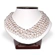 HinsonGayle DIVA Collection Handpicked 82" Ultra-Luster White Circle Baroque Pearl Rope Necklace