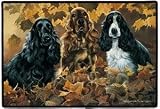 Pet Mat - 18.0 x 27.0 - English Cocker Spaniels.