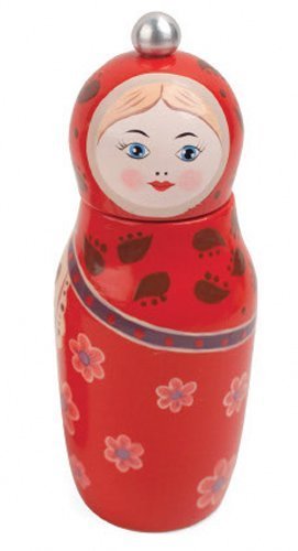 Kikkerland Babushka Pepper Mill