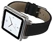 HEX(ヘックス) Vision Classic Leather Watch Band STYLE HX1141 BLACK apple iPod nano Nike+