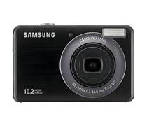 Samsung PL50 Digitalkamera (10 Megapixel, 3-fach opt. Zoom, 6,9 cm (2,7 Zoll) Display, Bildstabilisator) schwarz