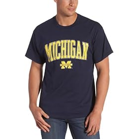Michigan Wolverines 100% Cotton Short Sleeve T-Shirt