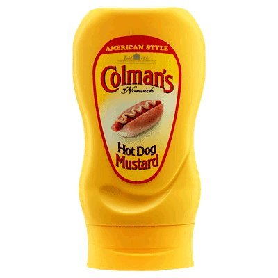 Colman’s Squeezy Hot Dog Mustard 265g