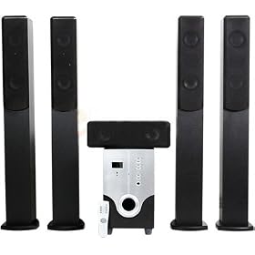 LandSound 5.1 Home Theatre System With Tall Satellite speakers