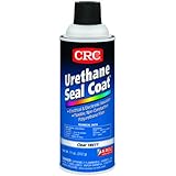 CRC Urethane Seal Coat Viscous Liquid Coating, 250 Degree F Maximum Temperature, 11 oz Aerosol Can, Clear