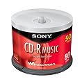 Sony CDR 80-Minute Music Spindle - 50-pk.