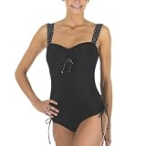 Xhilaration One Piece Swimsuit - Black