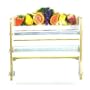 MIXED FRUIT 3 Roll Wrap Center Rack - Paper Towel Foil Saran