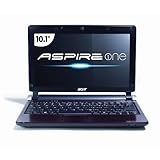 Acer Aspire One AOD250-1706 10.1-Inch Red Netbook - 7.5 Hour Battery Life
