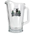 Minnesota Timberwolves 60oz Glass Pitcher - Primary Logo NBA Basketball